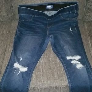 Old Navy Rockstar *distressed* Jeggings